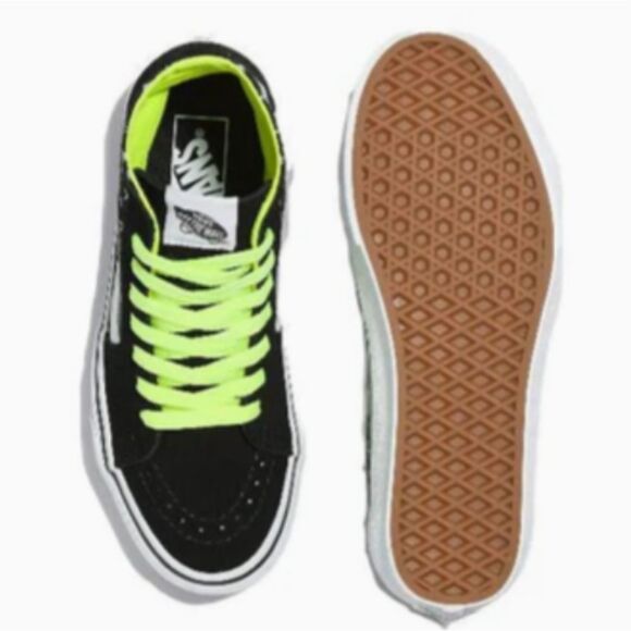 Vans SK8 Hi Black Star Sneakers - Picture 3 of 8